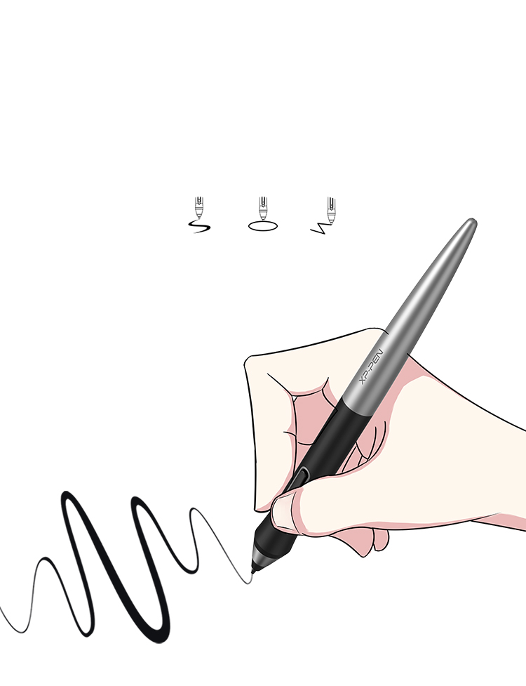 XP-Pen Deco Pro Tableta de dibujo digital con 8192 niveles de presión