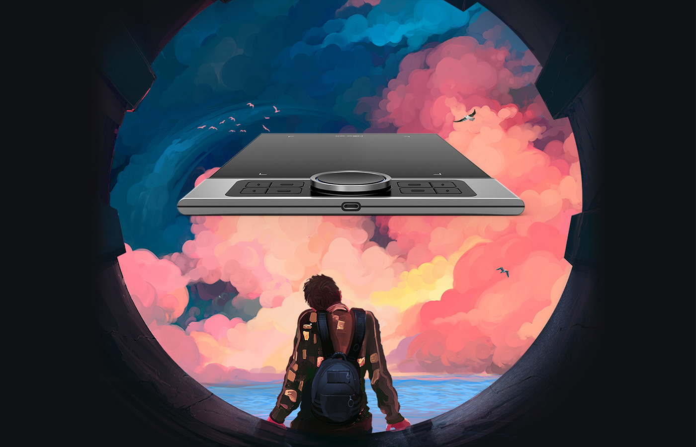 Descubre Mundos Creativos Nuevos Con Tableta gráfica XP-Pen Deco Pro Series Professionales